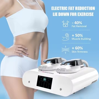 2025 Más reciente EMS RF máquina de escultura corporal Spa cuerpo de contorno escritorio construcción muscular quema de grasa dispositivo de belleza