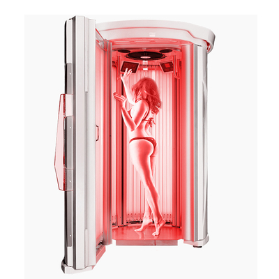 Hotsale Vertical Solarium Cama de bronceado en pie Cama de bronceado interior Cama de bronceado en el hogar Cama de bronceado en el stand Cama de bronceado en el solarium Cama de bronceado para bronceado de la piel
